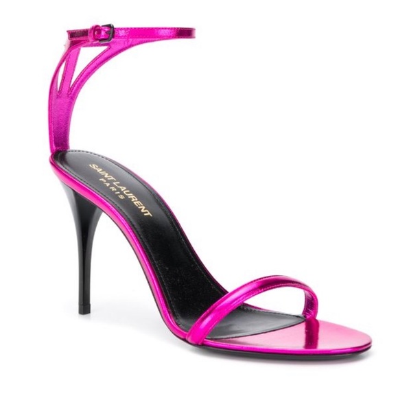 Saint Laurent Shoes - NWT Saint Laurent Lexi Fushia sandals